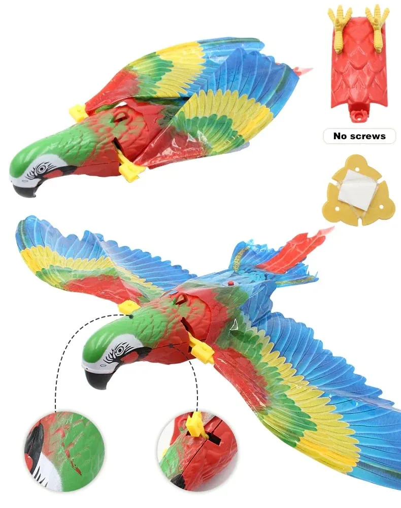 49% OFF - Automatic Moving Simulation Bird Interactive Cat Toy for Indoor Cats