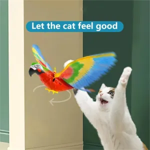 49% OFF - Automatic Moving Simulation Bird Interactive Cat Toy for Indoor Cats