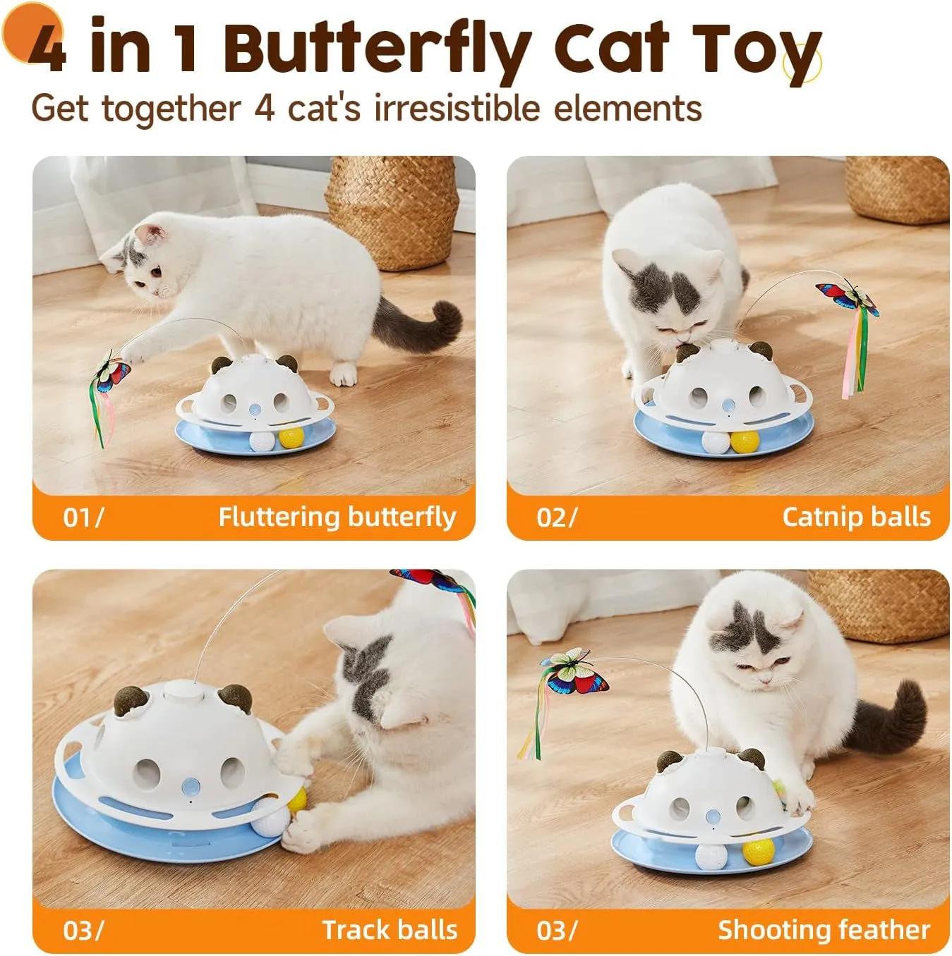 4In1 Cat Toys