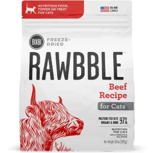 Bixbi Rawbble Freeze-Dried Beef Cat Food 10oz