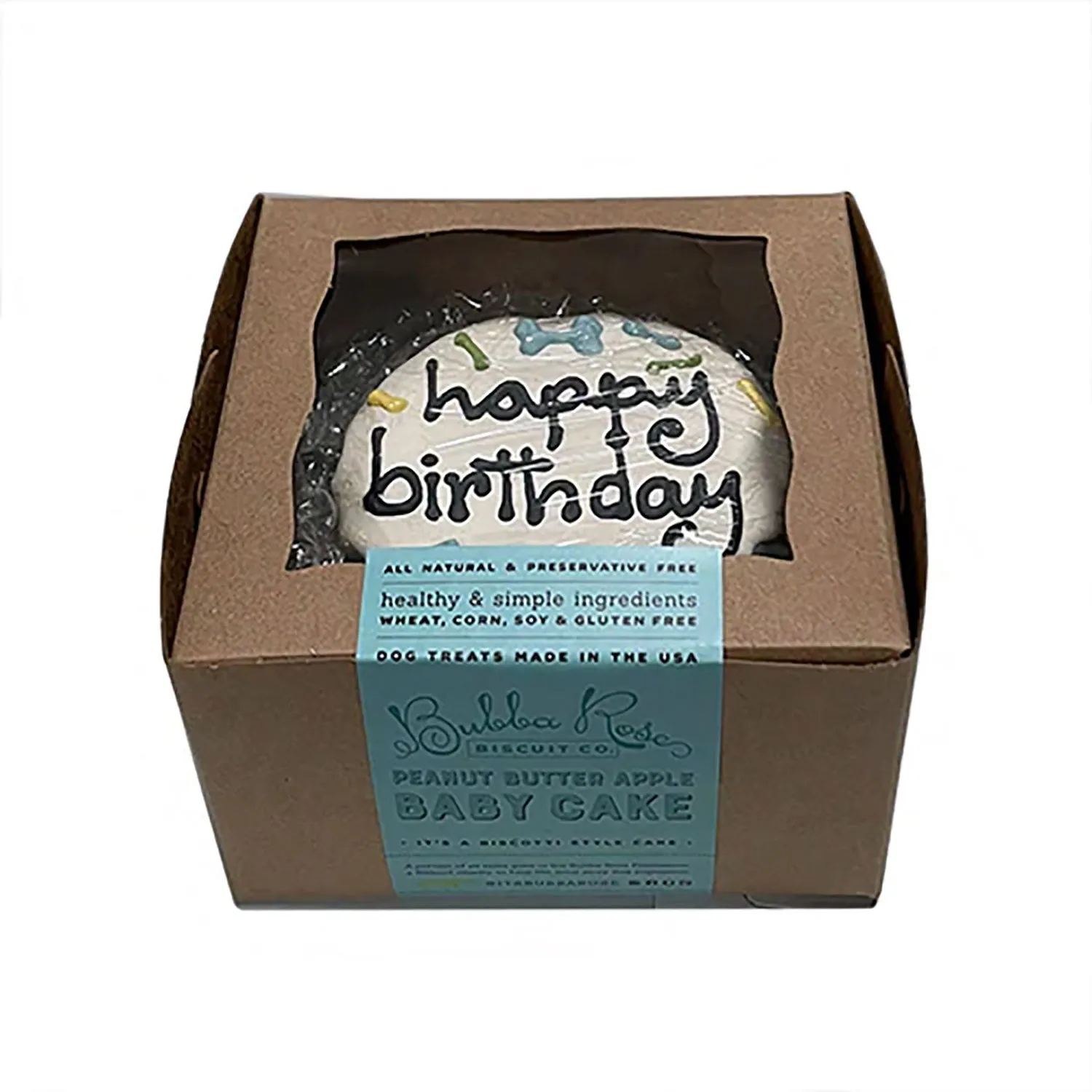 Blue Birthday Baby Cake