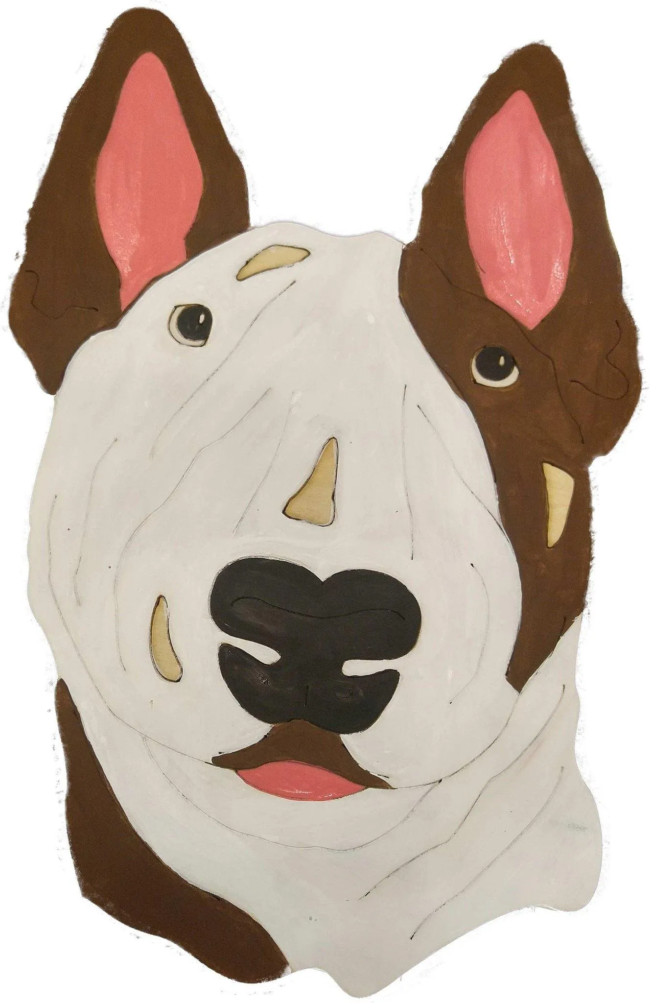 Bull Terrier-DIY Pop Art Paint Kit