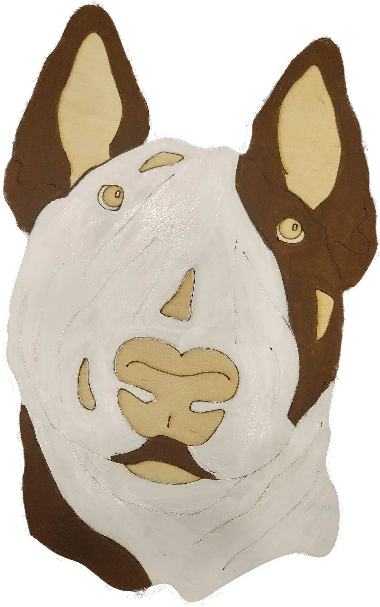 Bull Terrier-DIY Pop Art Paint Kit