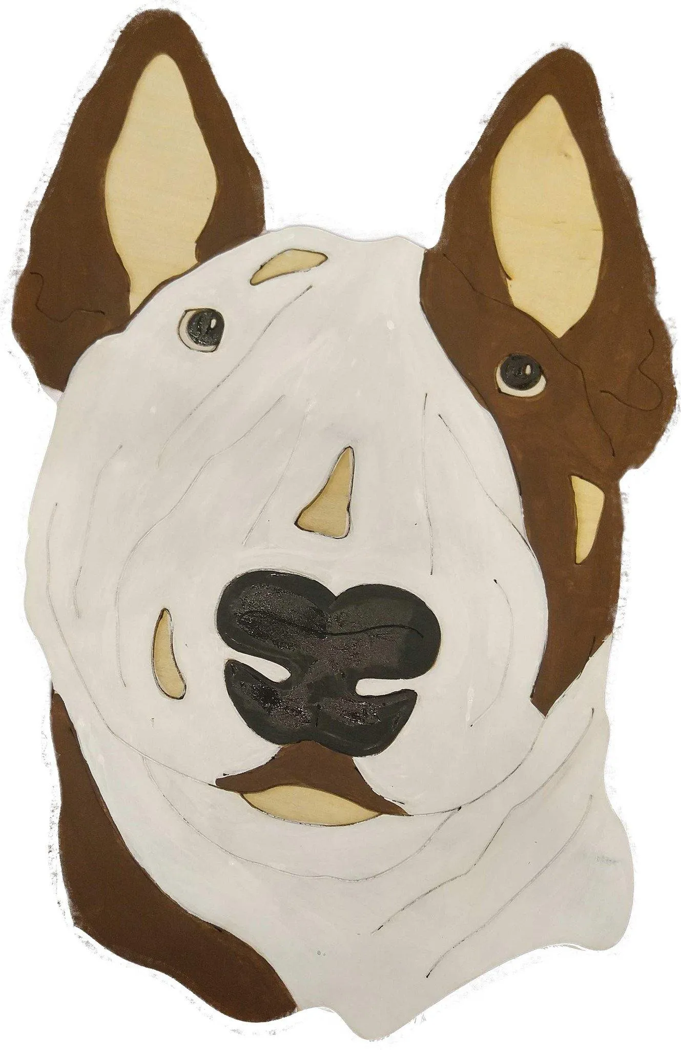 Bull Terrier-DIY Pop Art Paint Kit