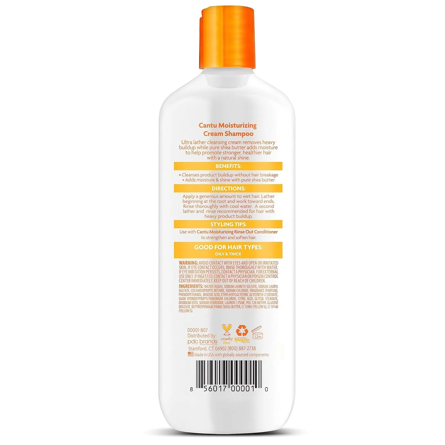 Cantu Shea Butter Moisturizing Cream Shampoo 400ml