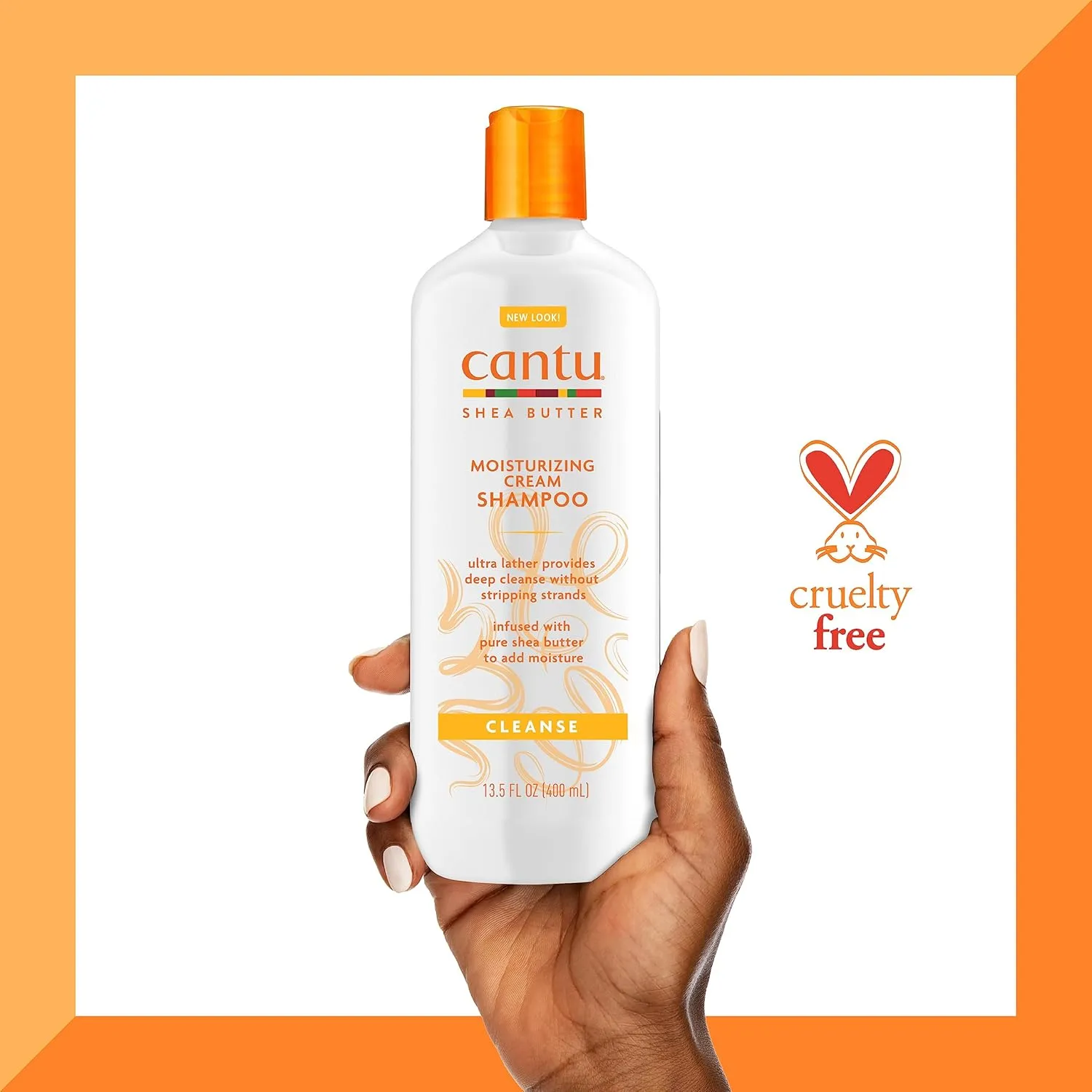 Cantu Shea Butter Moisturizing Cream Shampoo 400ml