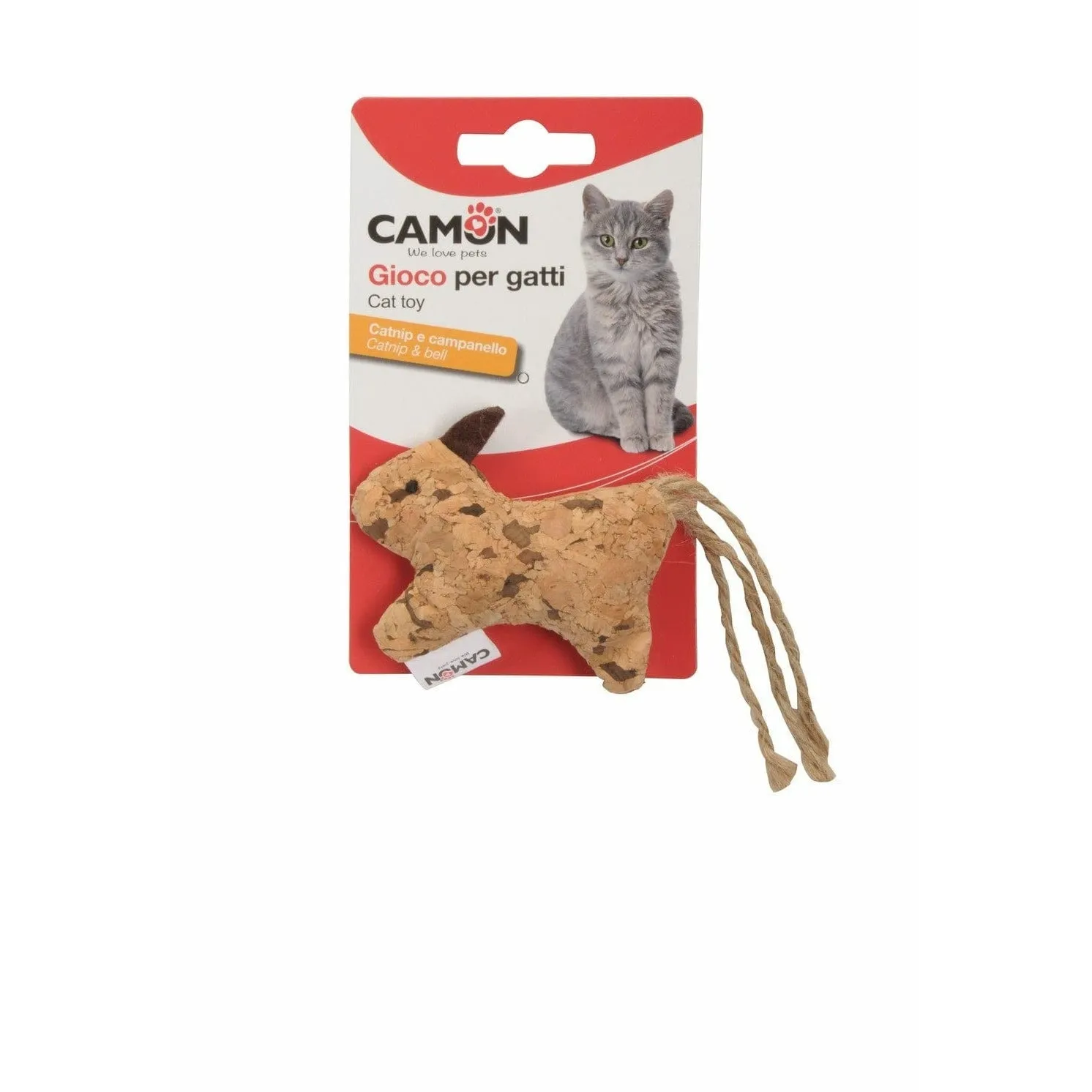 Cat Toy - Turtle & Dog With Bell