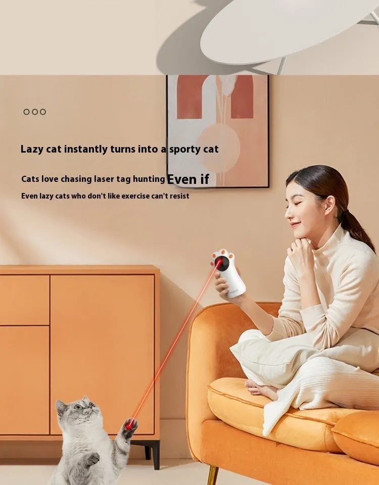 Cat's Paw Laser Toys Intelligent Interaction Three Modes Relieving Stuffy Artifact