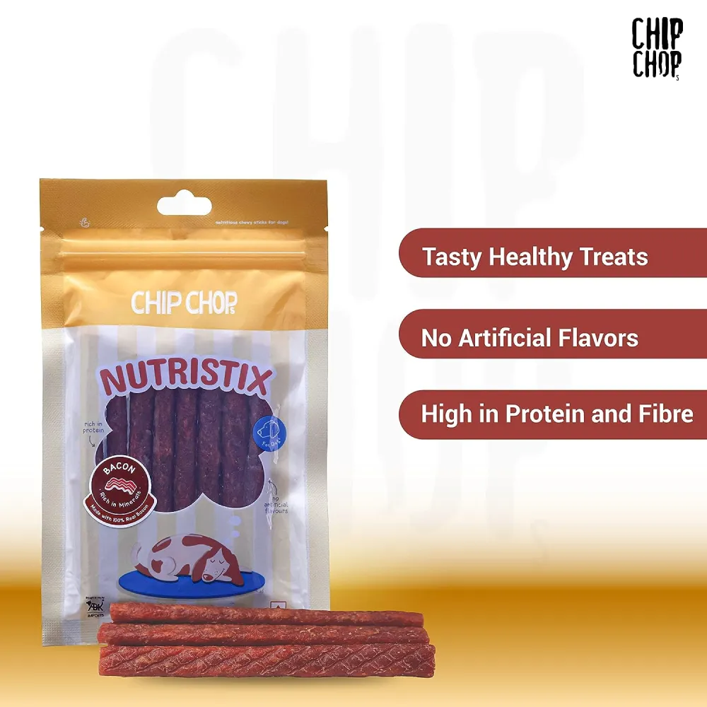 Chip Chops Bacon Nutristix Dog Treats (Limited Shelf Life)