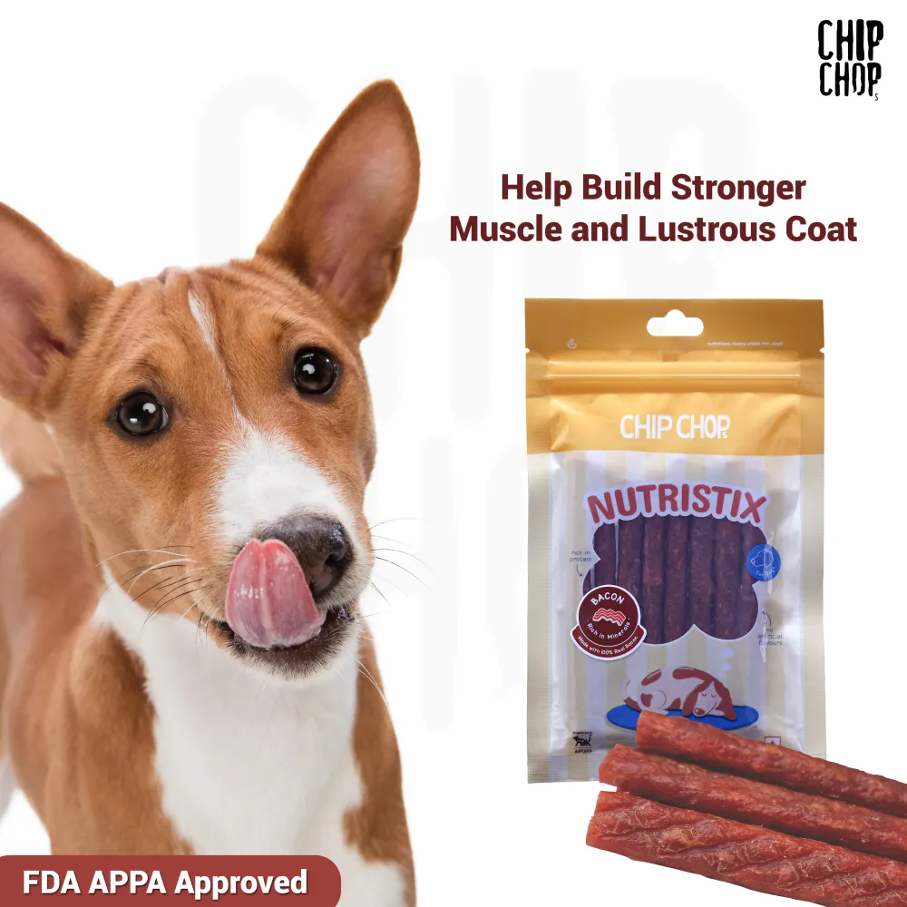 Chip Chops Bacon Nutristix Dog Treats (Limited Shelf Life)