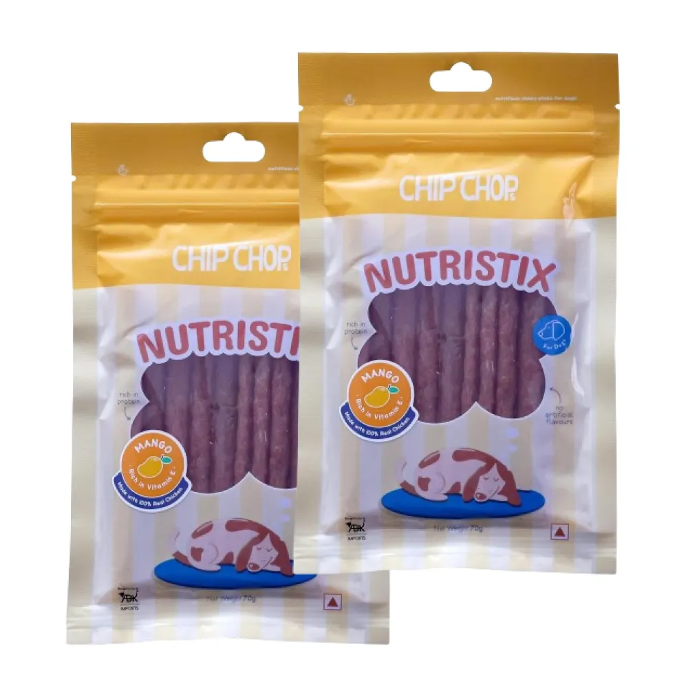 Chip Chops Mango Nutristix Dog Treats