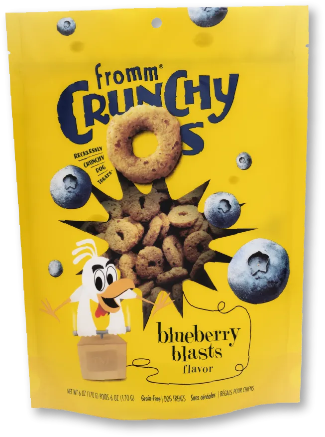 Crunchy O's Blueberry Blast Dog Treats from Fromm