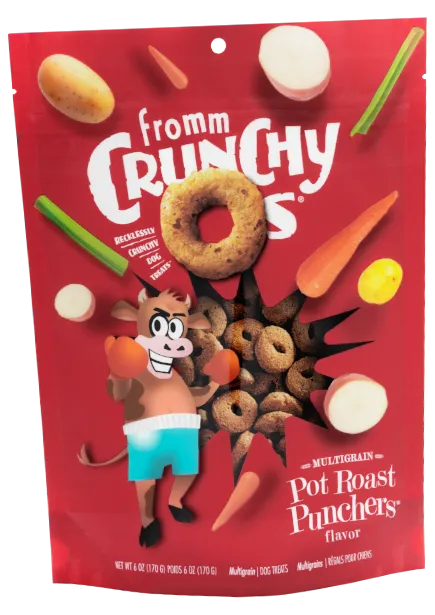 Crunchy O's Pot Roast Punchers Dog Treats from Fromm