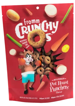 Crunchy O's Pot Roast Punchers Dog Treats from Fromm