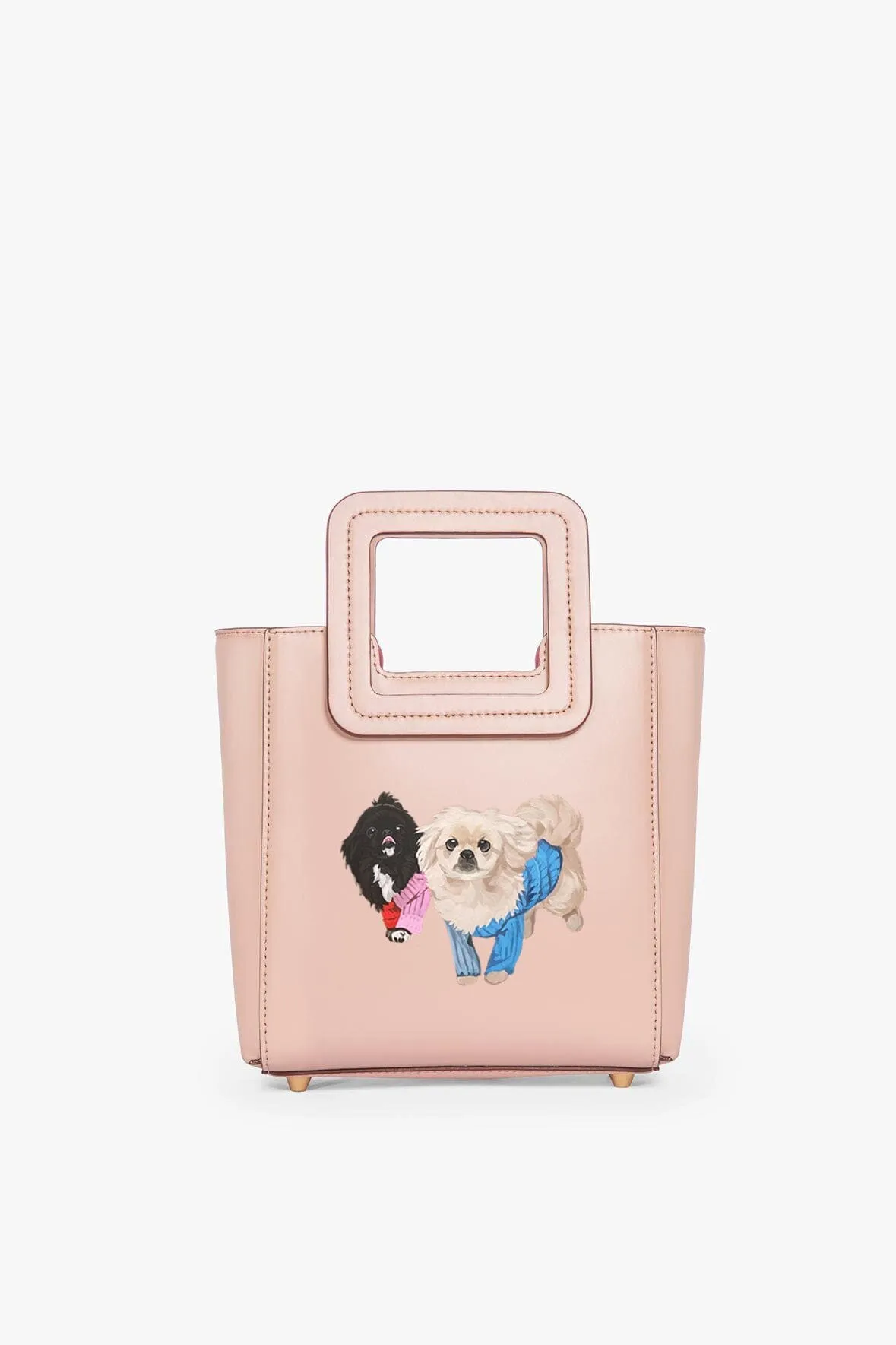 CUSTOM MINI SHIRLEY LEATHER BAG | BLUSH