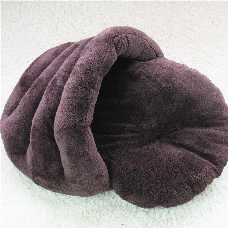 Cute Cosy Warm Plush Cat Nest