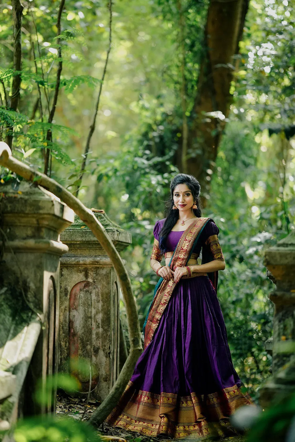 Designer Narayan Pet stunning Lehenga, Blouse, and Dupatta Set
