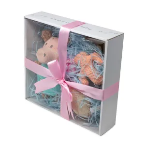 Dog Puppy Gift Set - Rose Pink