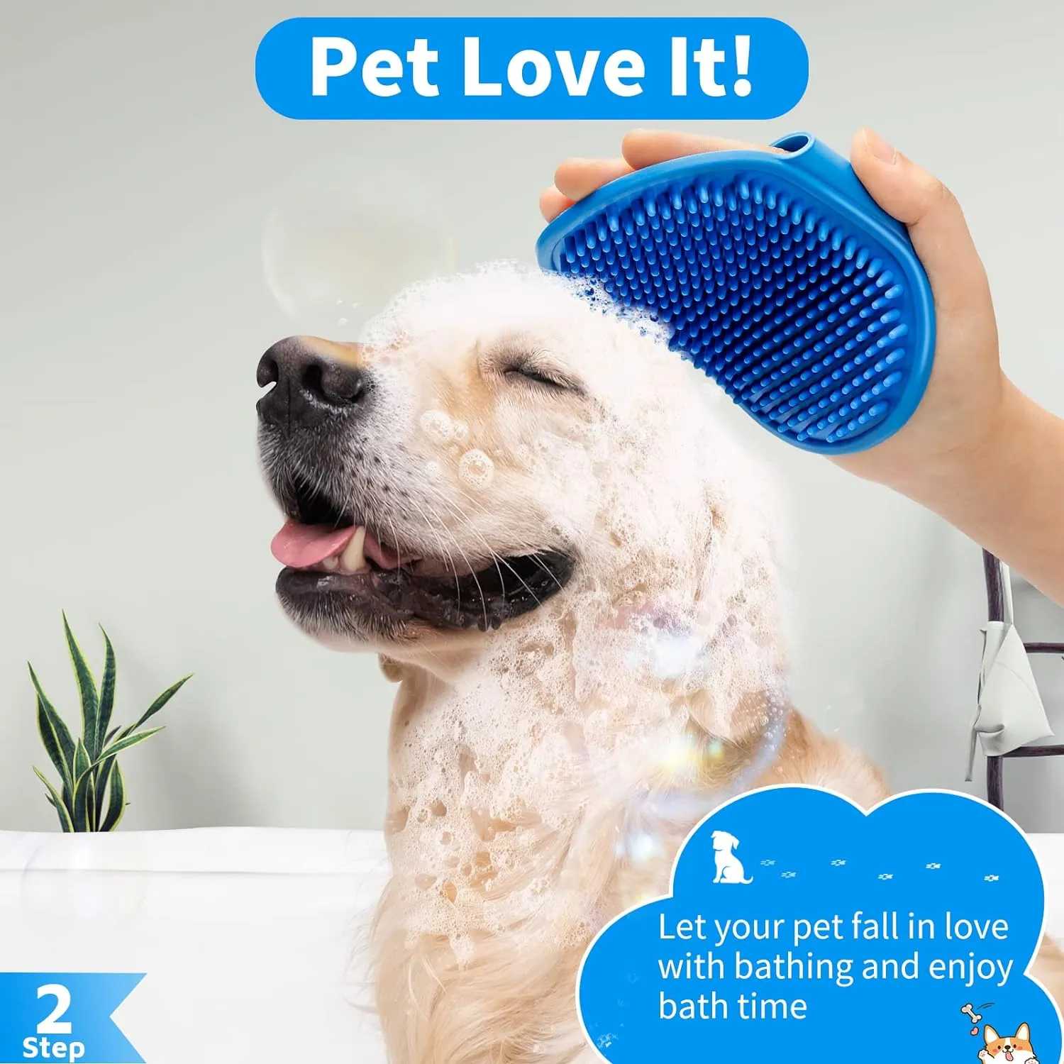 Dog Scrubber for Bath