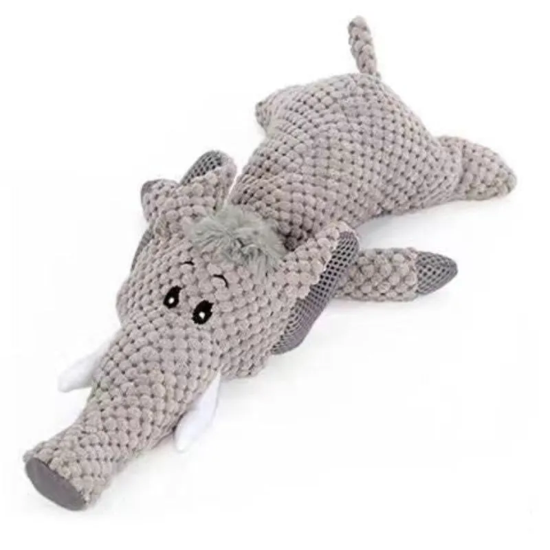 Durable Pet Plush Chew Toys For Aggressive Dogs