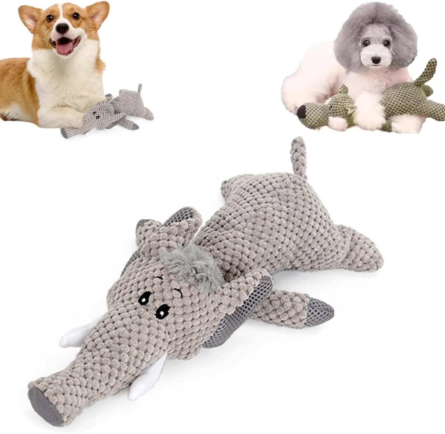 Durable Pet Plush Chew Toys For Aggressive Dogs