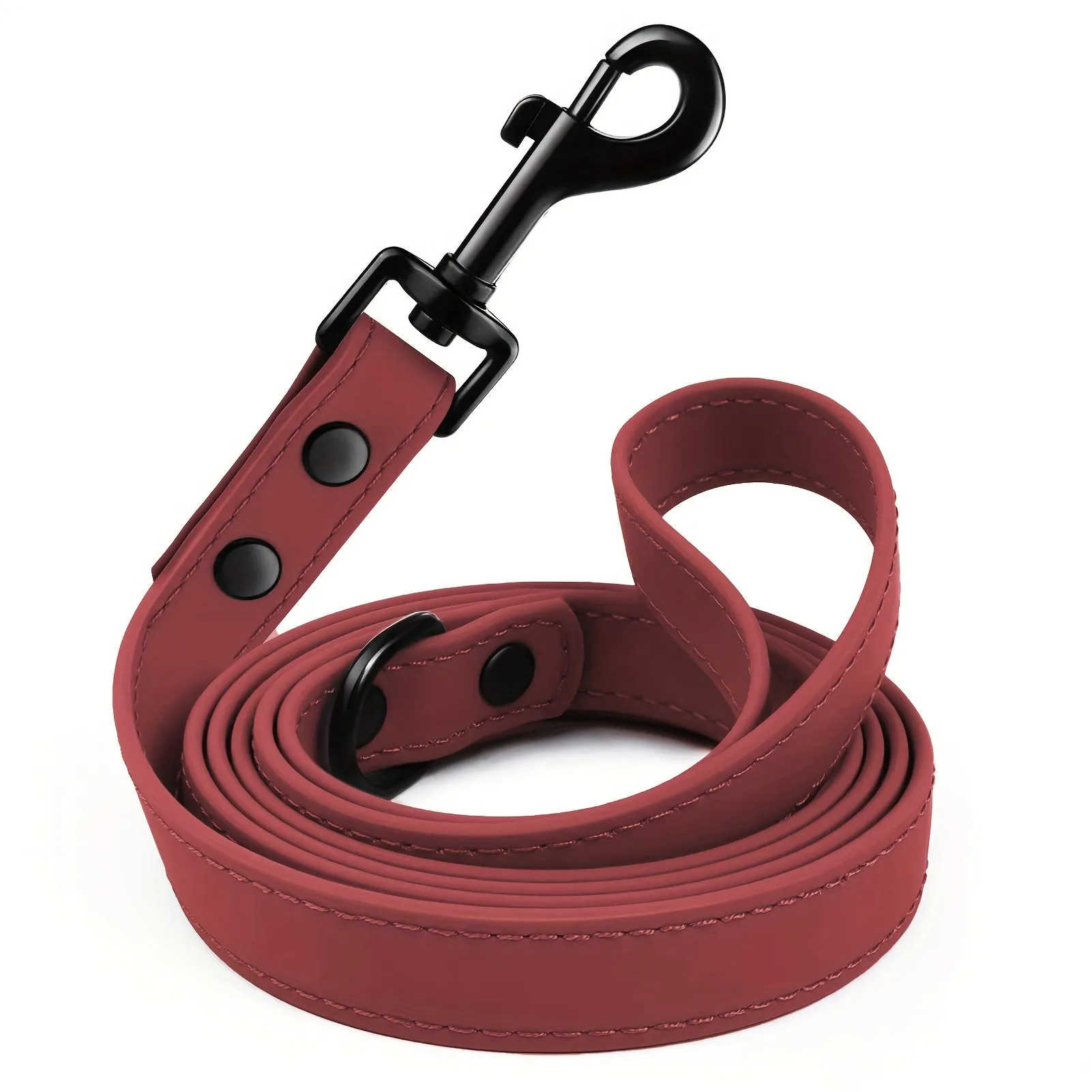 Durable Waterproof PVC Dog Leash - Easy to Clean, Durable Dog Walking Lead for Outdoor Adventures