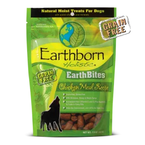 Earthborn Holistic EarthBites Chicken Meal Recipe Dog Treats