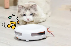 Entertaining Feline Feeding Station