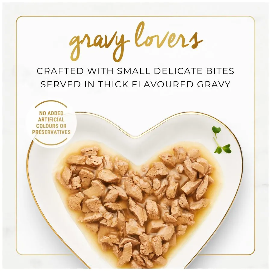 Fancy Feast Gravy Lovers Salmon Feast Seared Salmon Flavour Gravy Gourmet 24X85g