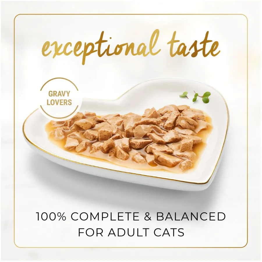 Fancy Feast Gravy Lovers Salmon Feast Seared Salmon Flavour Gravy Gourmet 24X85g