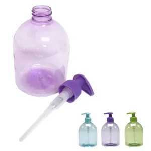 Liquid Soap Dispenser Pump Lotion Refillable Empty Bottle Plastic Jar Cream 17oz