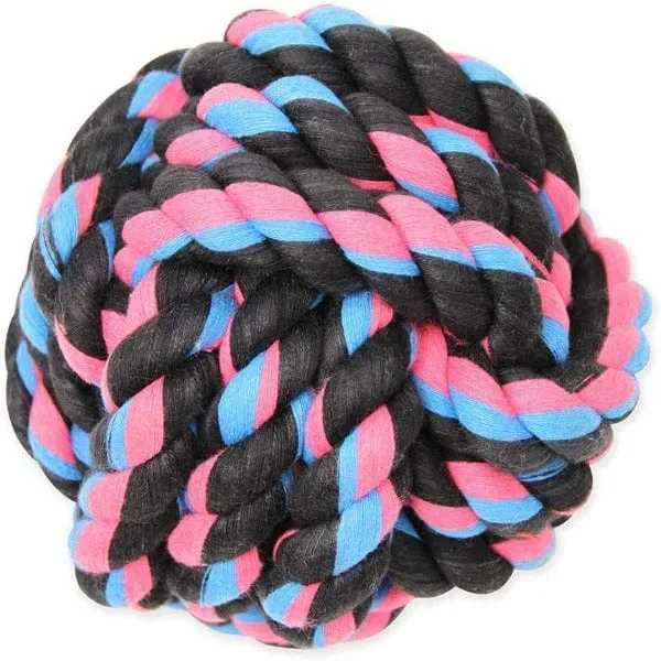 Mammoth Flossy Chews Rope Ball Dog Toy