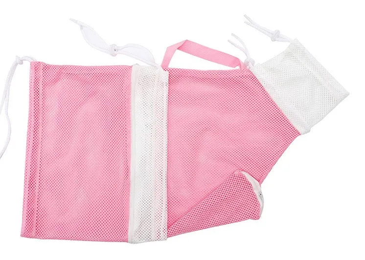 Mesh Cat Grooming Bag Polyester Wash Bag- Cat Accessories -Pet Products Cleaning Supplies Dog Carrier -Nail clipping