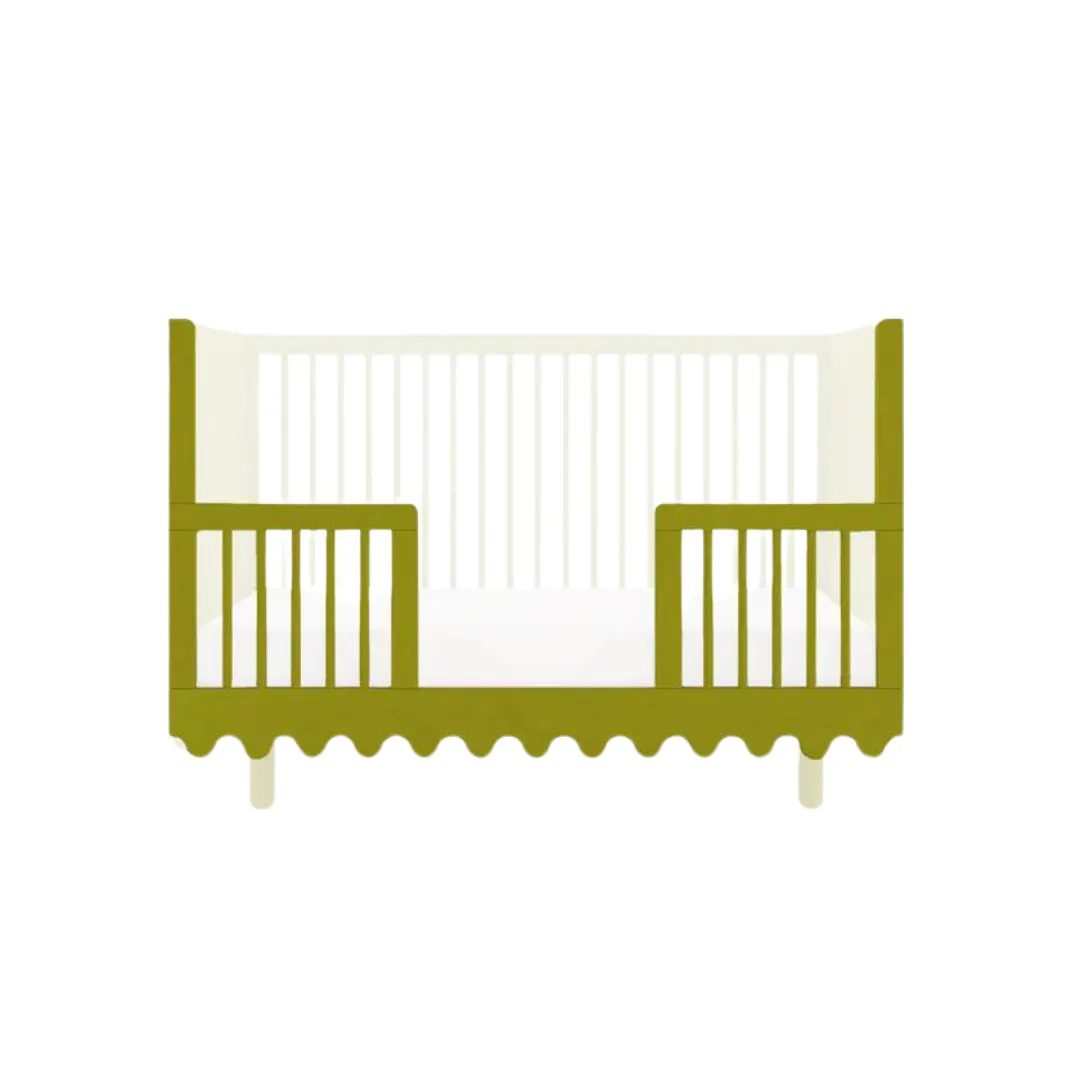 Moss Toddler Bed Conversion Kit - Green by Oeuf