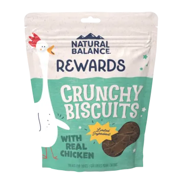 Natural Balance Crunchy Biscuits With Real Chicken Recipe Dog Treats