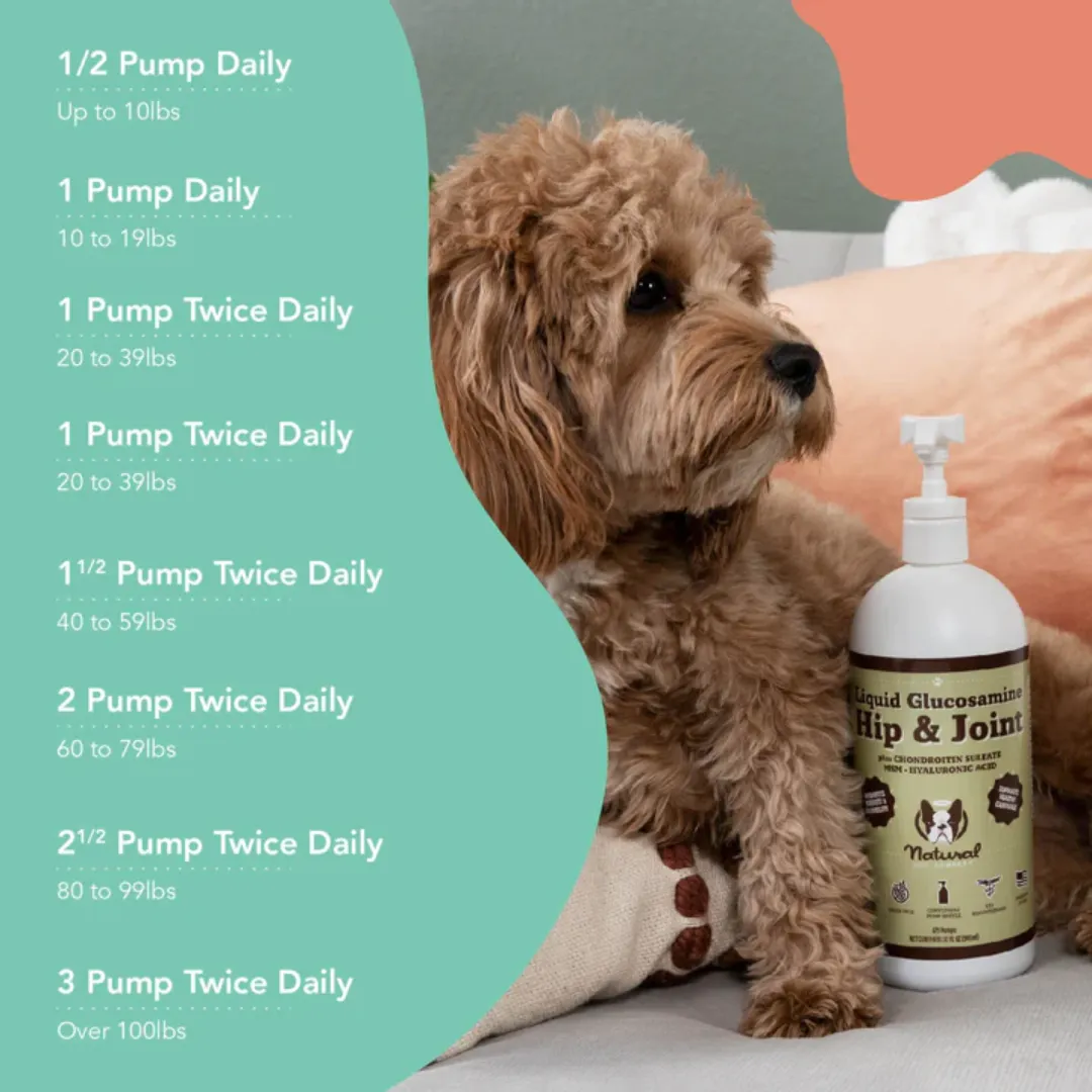 Natural Dog Company Liquid Glucosamine - Hip & Joint