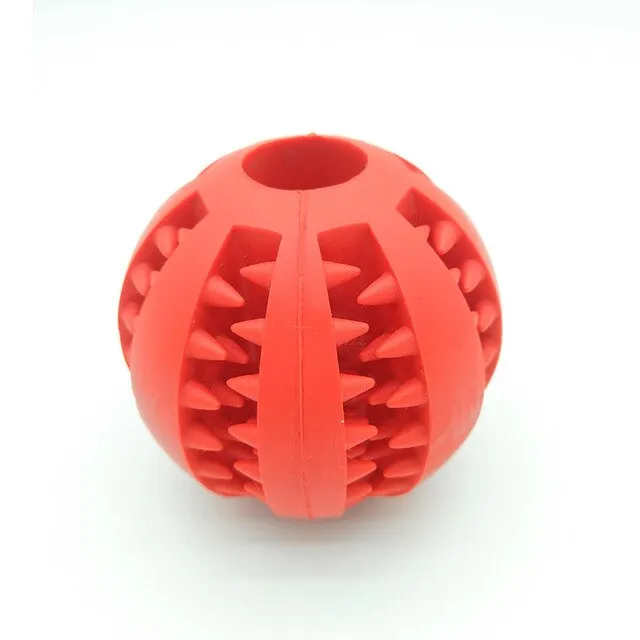 Natural Rubber Leaking Ball Pet Toy