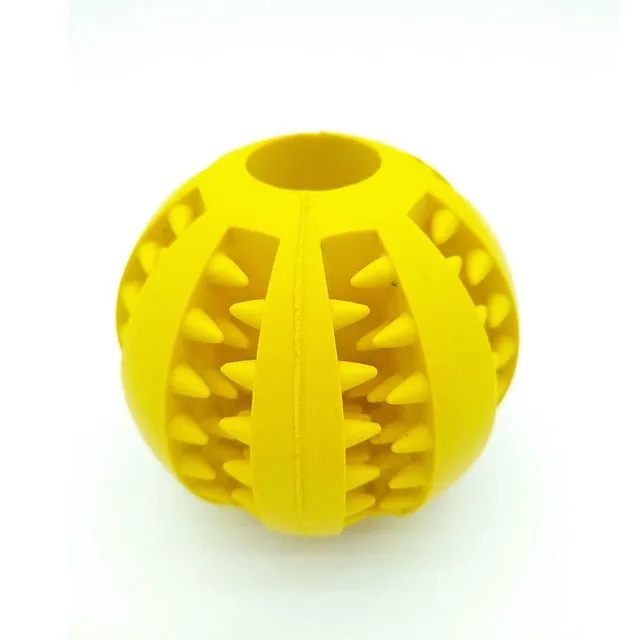 Natural Rubber Leaking Ball Pet Toy