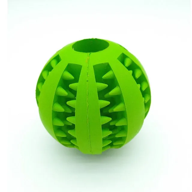 Natural Rubber Leaking Ball Pet Toy