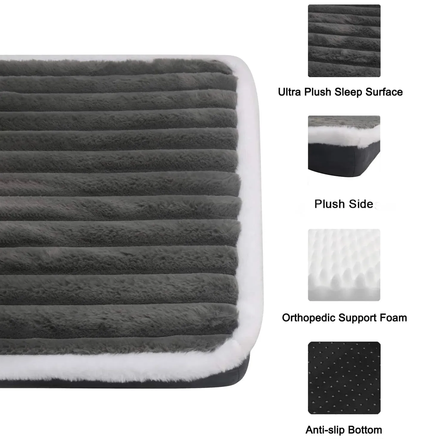 Orthopedic Dog Bed with Removable Washable Cover