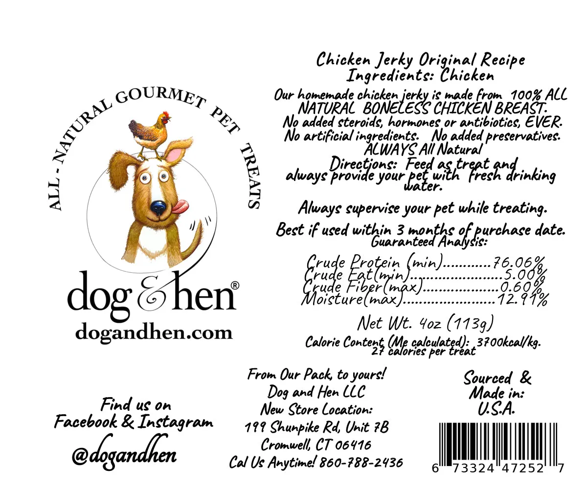 Our Original Chicken Jerky