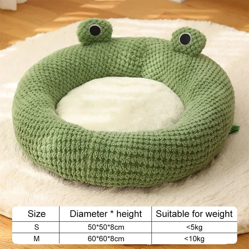 Pat and Pet Emporium | Pet Beds | Cartoon Frog Cat Dog House