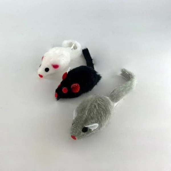 Pawise Plush Mice Cat Toy
