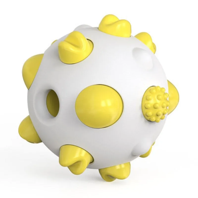 Pet Dog Interactive Chew Toy Non Toxic Bite Resistant Rubber Ball