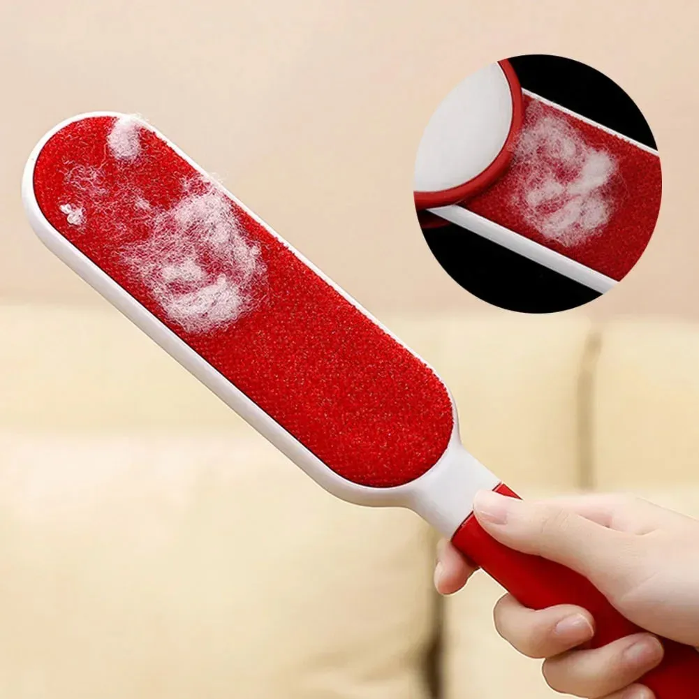 Pet Hair Removal Brush for Dogs and Cats - Double-Sided, Reusable Lint Remover for Clothes, Furniture, and Carpets
