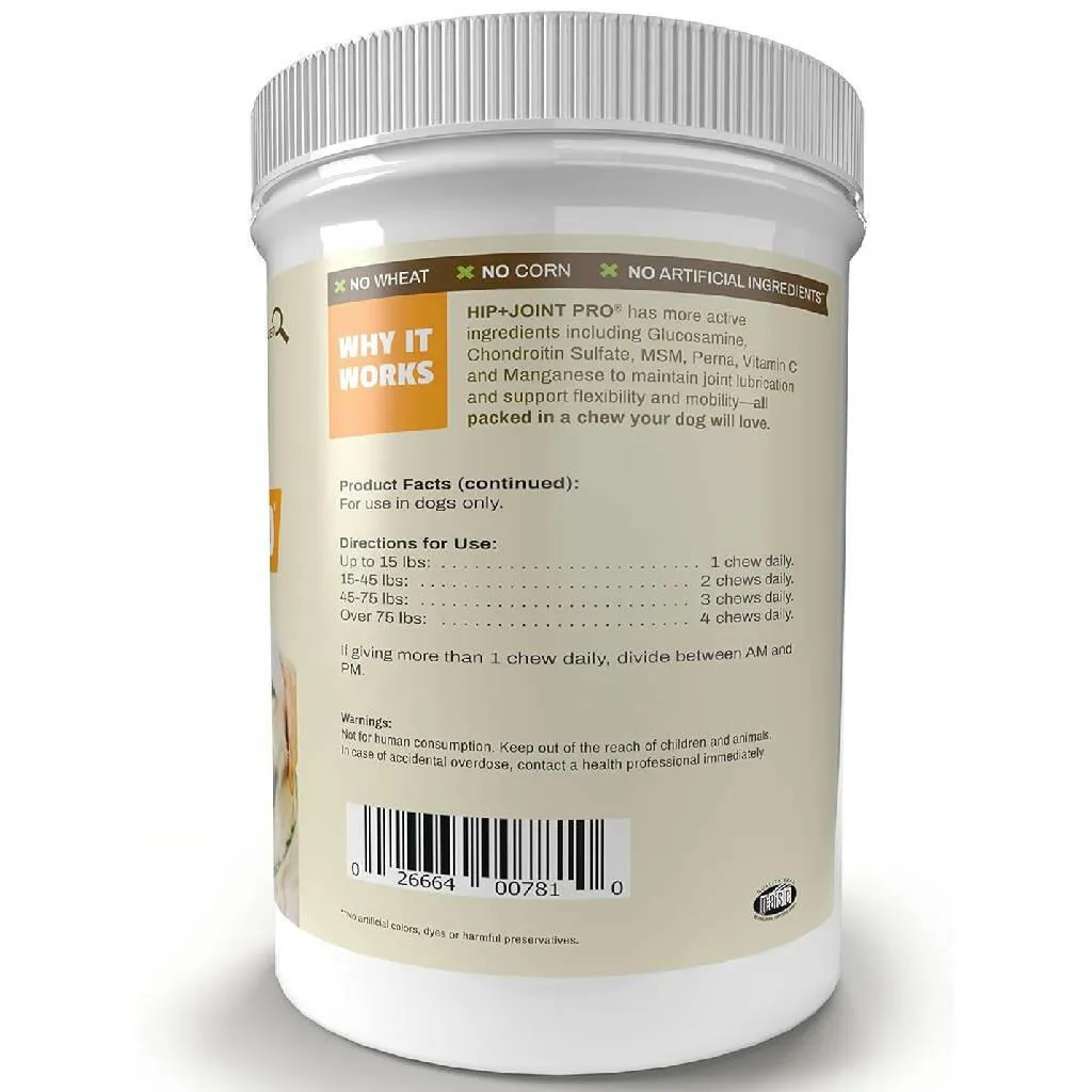 Pet Naturals Hip & Joint PRO Chews for Dogs