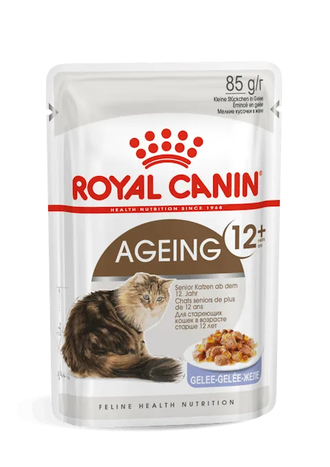Royal Canin | Cat Wet Food Pouch | Ageing 12  In Jelly - 85g