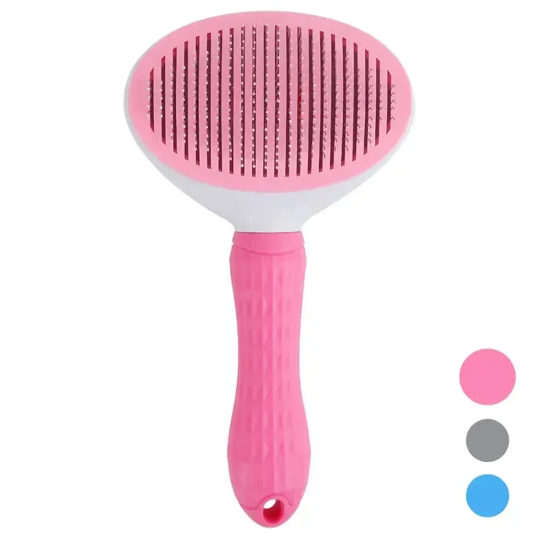 Self-Cleaning Pet Hair Removal Comb Cat Slicker Brush
