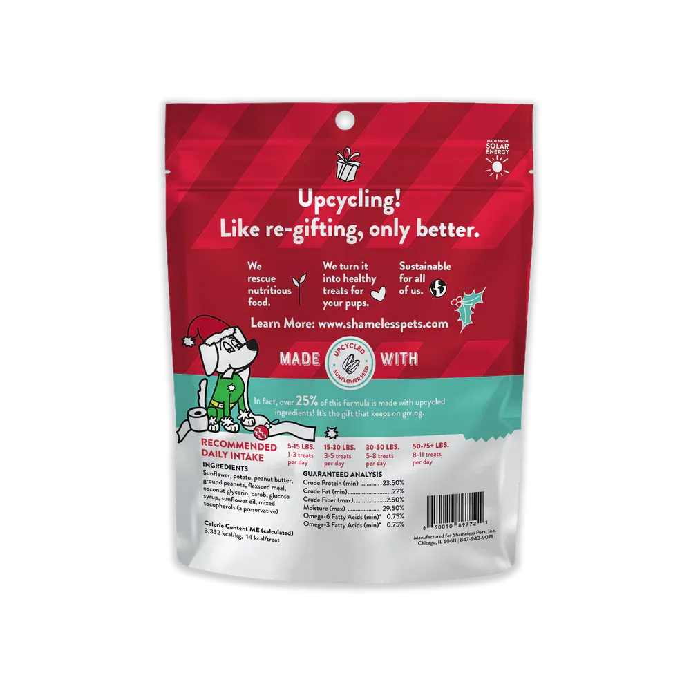 Shamless Naughty Hump of Coal Carob & Peanut Butter Soft Baked Dog Treats (6 oz)