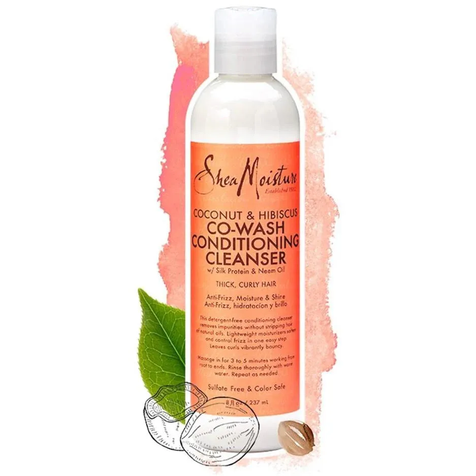 Shea Moisture Coconut And Hibiscus Co Wash Conditioning Cleanser 237ml